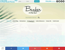 Tablet Screenshot of bankerinthesun.com